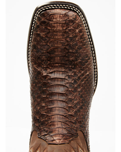 Men's Exotic Python Western Boots - Broad Square Toe | Cody James Boots