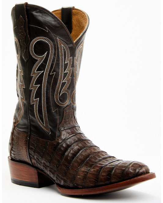 Men's Exotic Caiman Western Boots - Round Toe | Cody James Boots