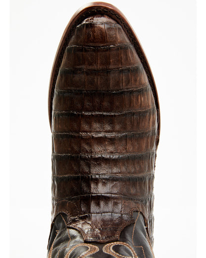 Men's Exotic Caiman Western Boots - Round Toe | Cody James Boots