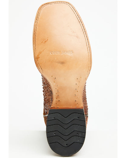 Men's Brandy Exotic Python Western Boots - Broad Square Toe | Cody James Boots