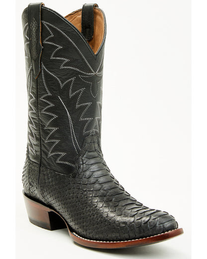 Men's Exotic Python Western Boots - Round Toe | Cody James Boots