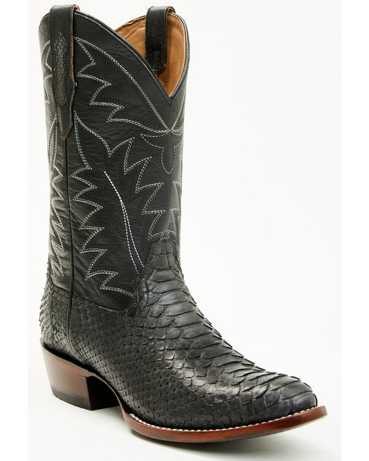 Men's Exotic Python Western Boots - Round Toe | Cody James Boots