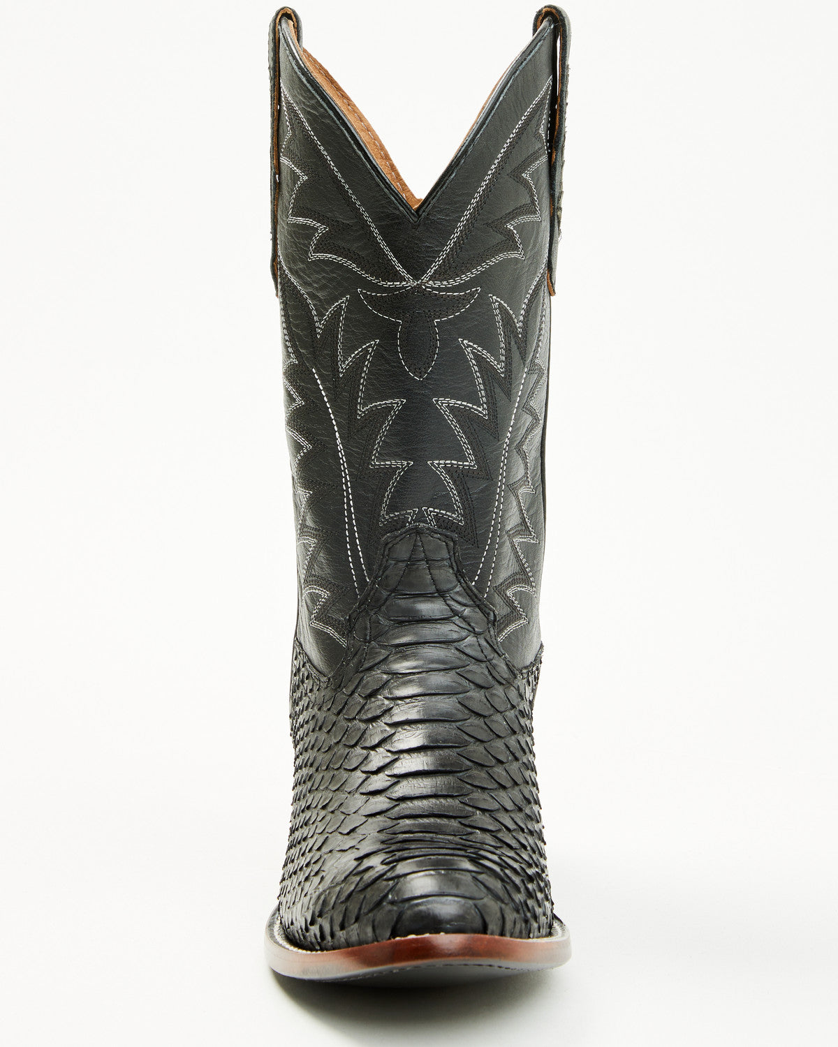 Men's Exotic Python Western Boots - Round Toe | Cody James Boots