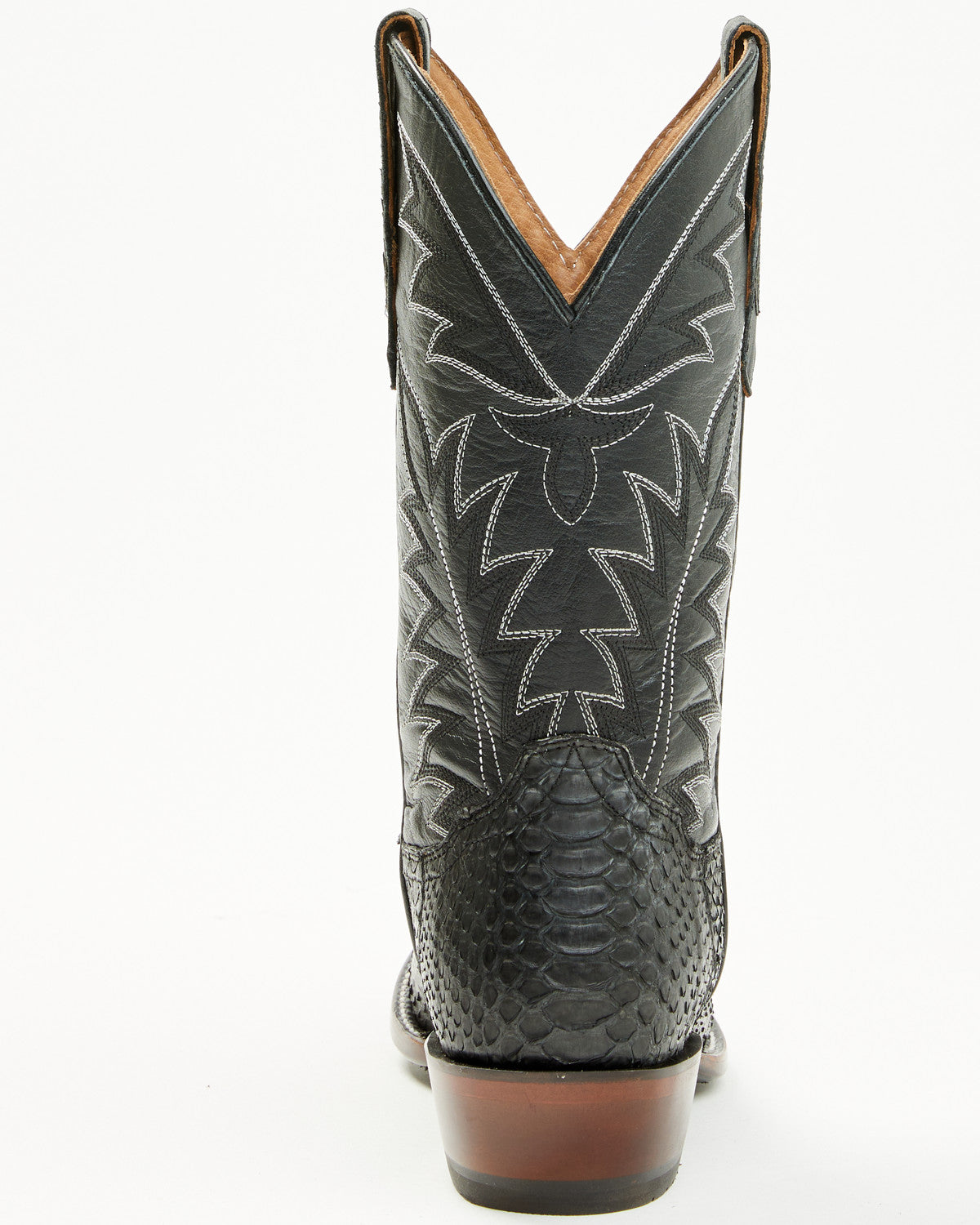 Men's Exotic Python Western Boots - Round Toe | Cody James Boots