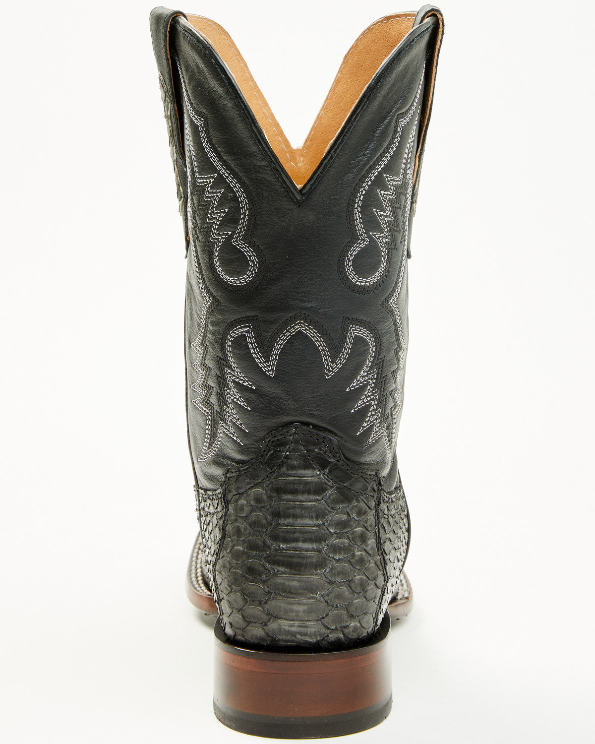 Men's Exotic Python Western Boots - Broad Square Toe | Cody James Boots