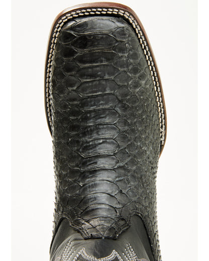 Men's Exotic Python Western Boots - Broad Square Toe | Cody James Boots