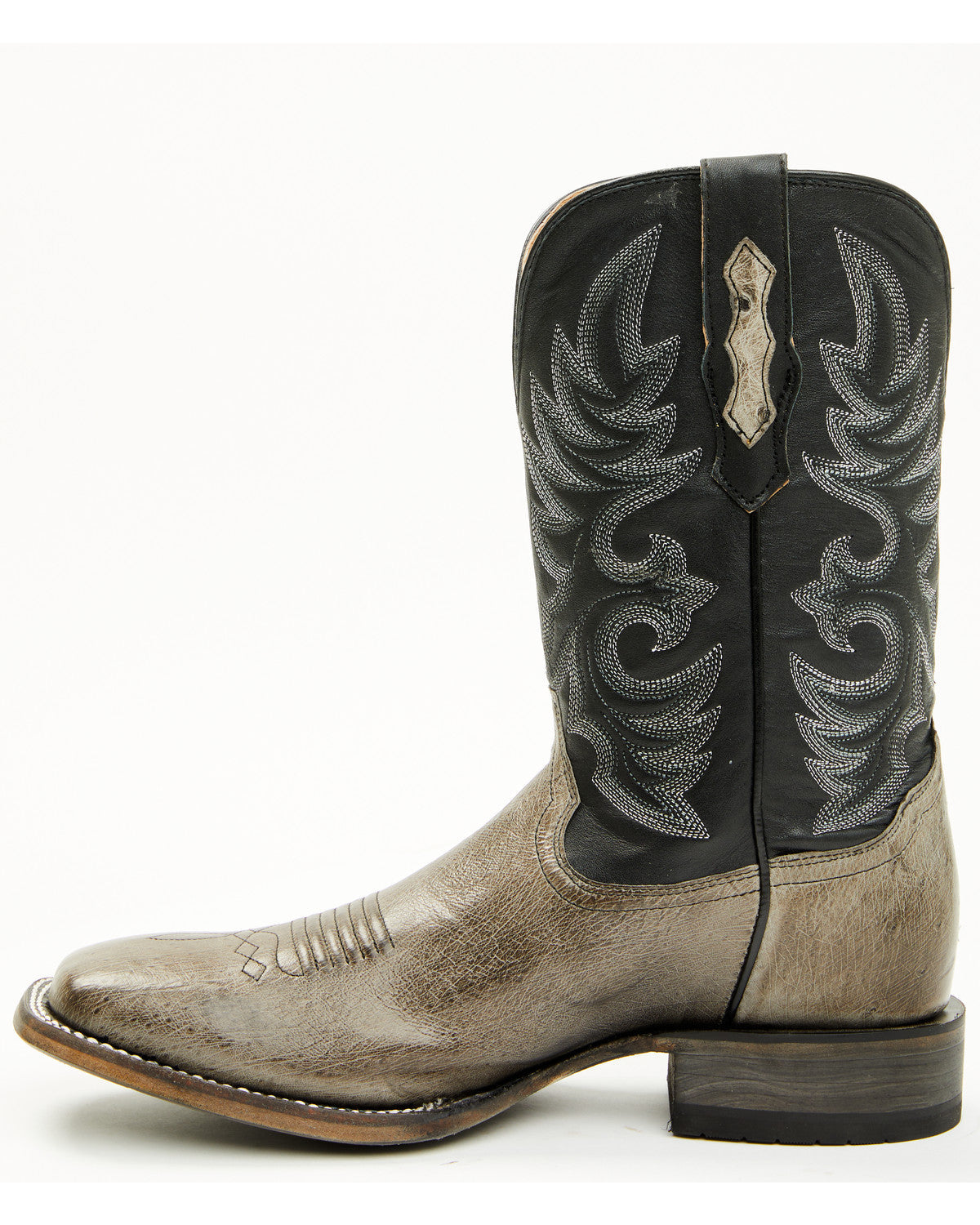 Men's Exotic Ostrich Belly Western Boots - Broad Square Toe | Cody James Boots