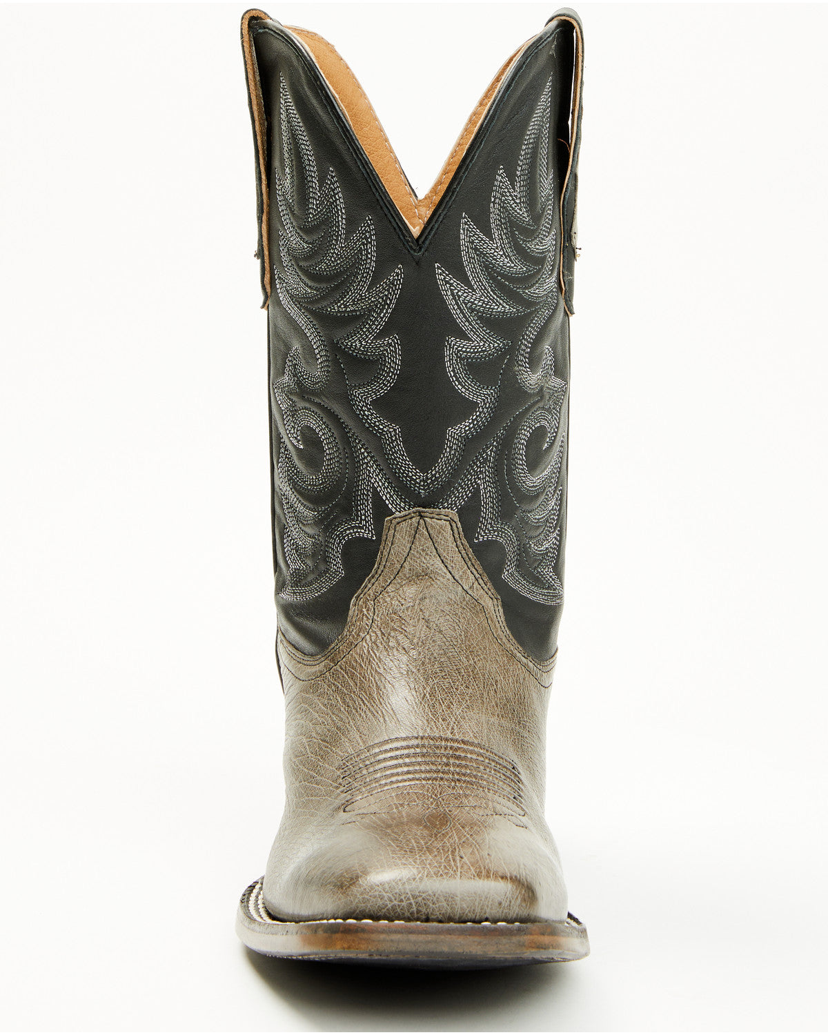 Men's Exotic Ostrich Belly Western Boots - Broad Square Toe | Cody James Boots