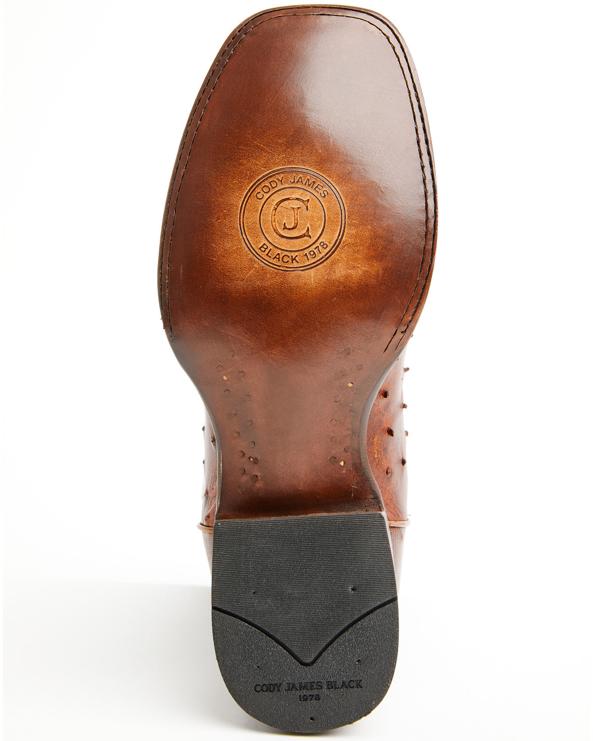 Black 1978® Men's The Hayward Exotic Ostrich Western Boots | Cody James Boots