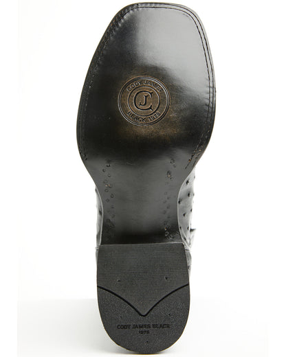Black 1978® Men's The Hayward Exotic Full Quill Ostrich Wes | Cody James Boots