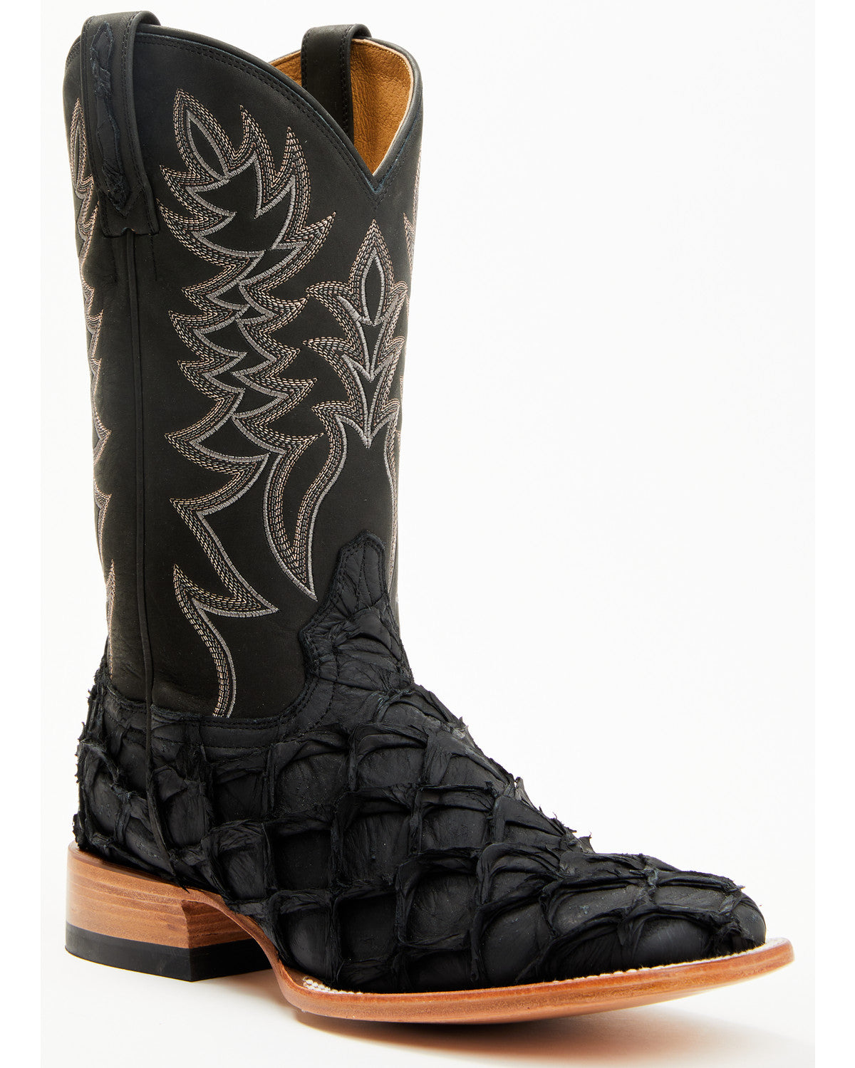 Men's Exotic Pirarucu Western Boots - Broad Square Toe | Cody James Boots|Accessories