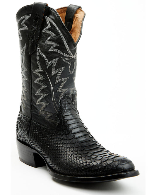 Men's Exotic Python Western Boots - Round Toe | Cody James Boots