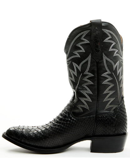 Men's Exotic Python Western Boots - Round Toe | Cody James Boots