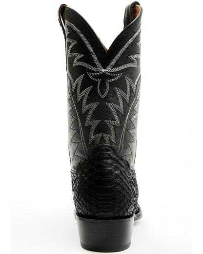 Men's Exotic Python Western Boots - Round Toe | Cody James Boots