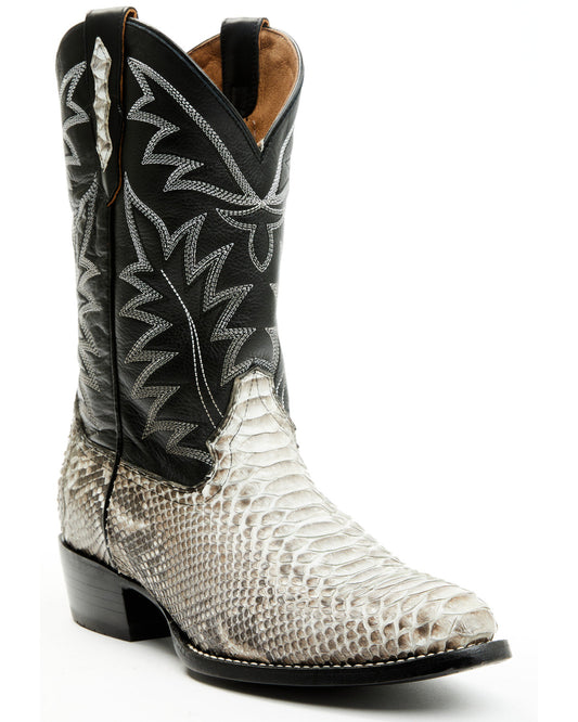 Men's Exotic Python Western Boots - Medium Toe | Cody James Boots