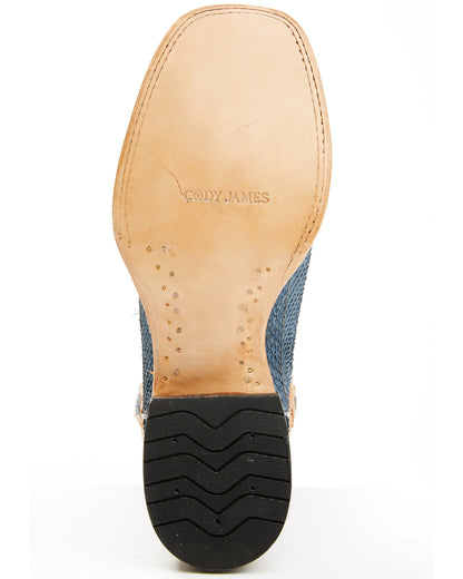 Men's Exotic Python Vulturno Western Boots - Broad Square T | Cody James Boots
