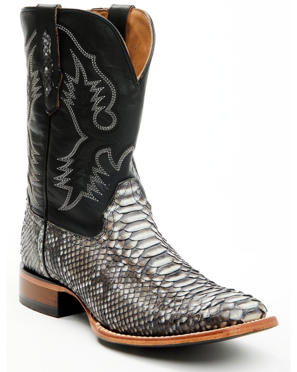 Men's Exotic Python Nevado Western Boots - Broad Square Toe | Cody James Boots