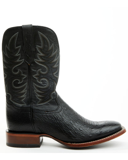 Men's Exotic Smooth Ostrich Western Boots - Broad Square To | Cody James Boots