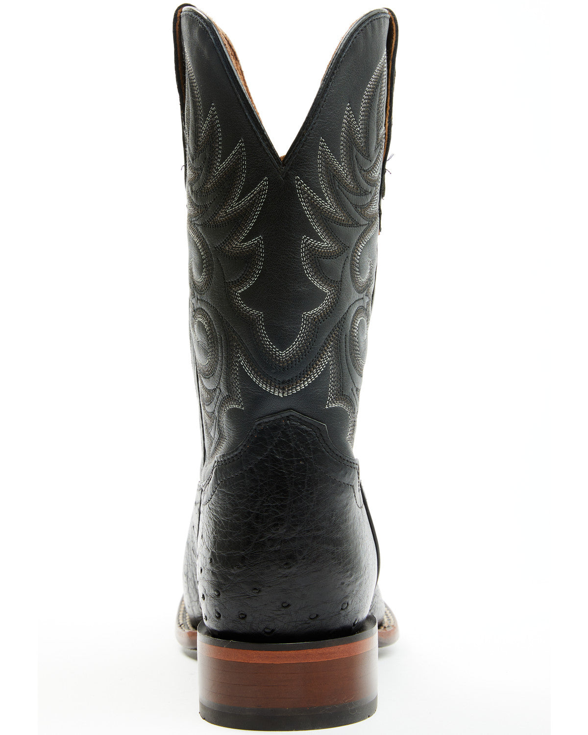 Men's Exotic Smooth Ostrich Western Boots - Broad Square To | Cody James Boots