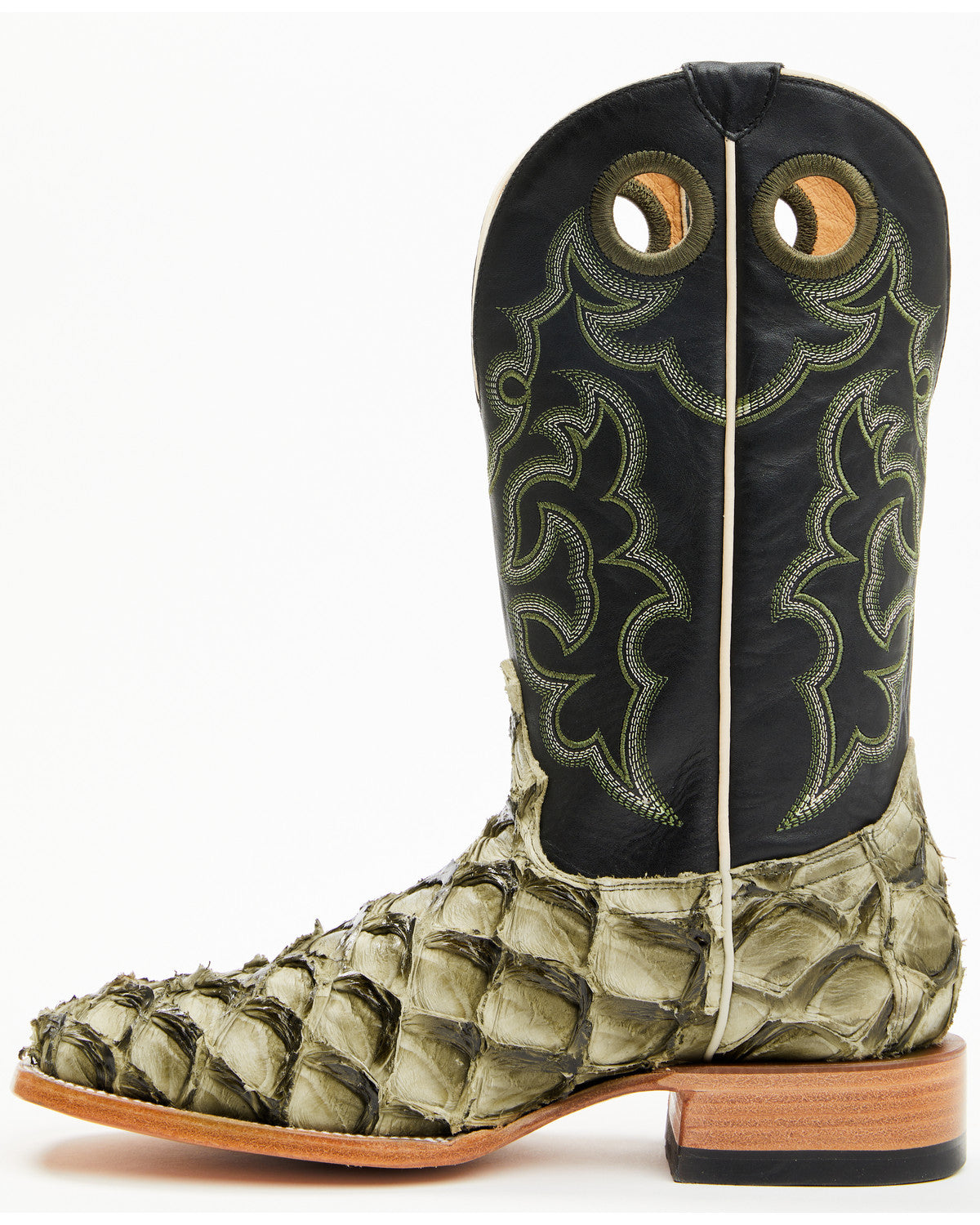 Men's Malaga Exotic Pirarucu Western Boots - Broad Square T | Cody James Boots|Accessories
