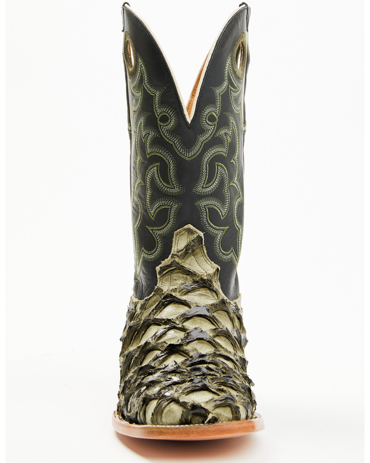 Men's Malaga Exotic Pirarucu Western Boots - Broad Square T | Cody James Boots|Accessories