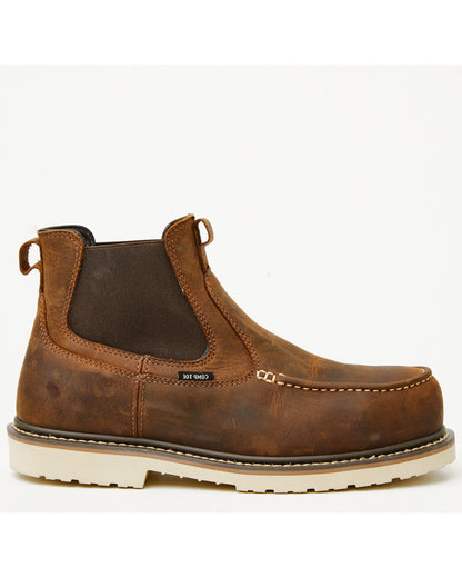 Men's Moc Chelsea Work Boots - Composite Toe | Cody James Boots