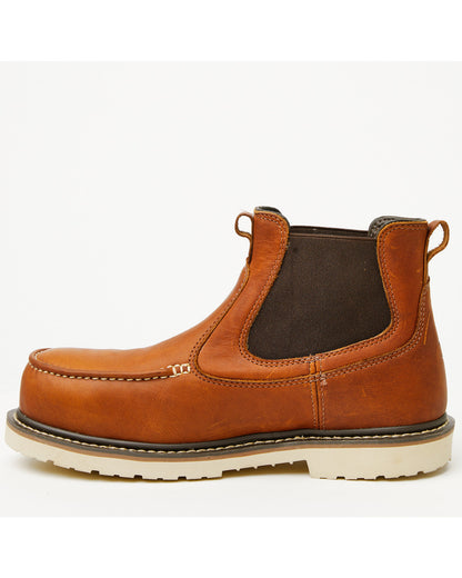 Men's Moc Chelsea Work Boots - Composite Toe | Cody James Boots