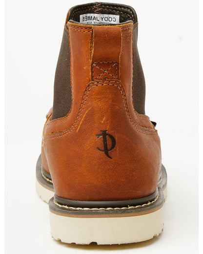 Men's Moc Chelsea Work Boots - Composite Toe | Cody James Boots