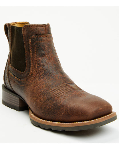Men's Ranger Chelsea Boots - Broad Square Toe | Cody James Boots