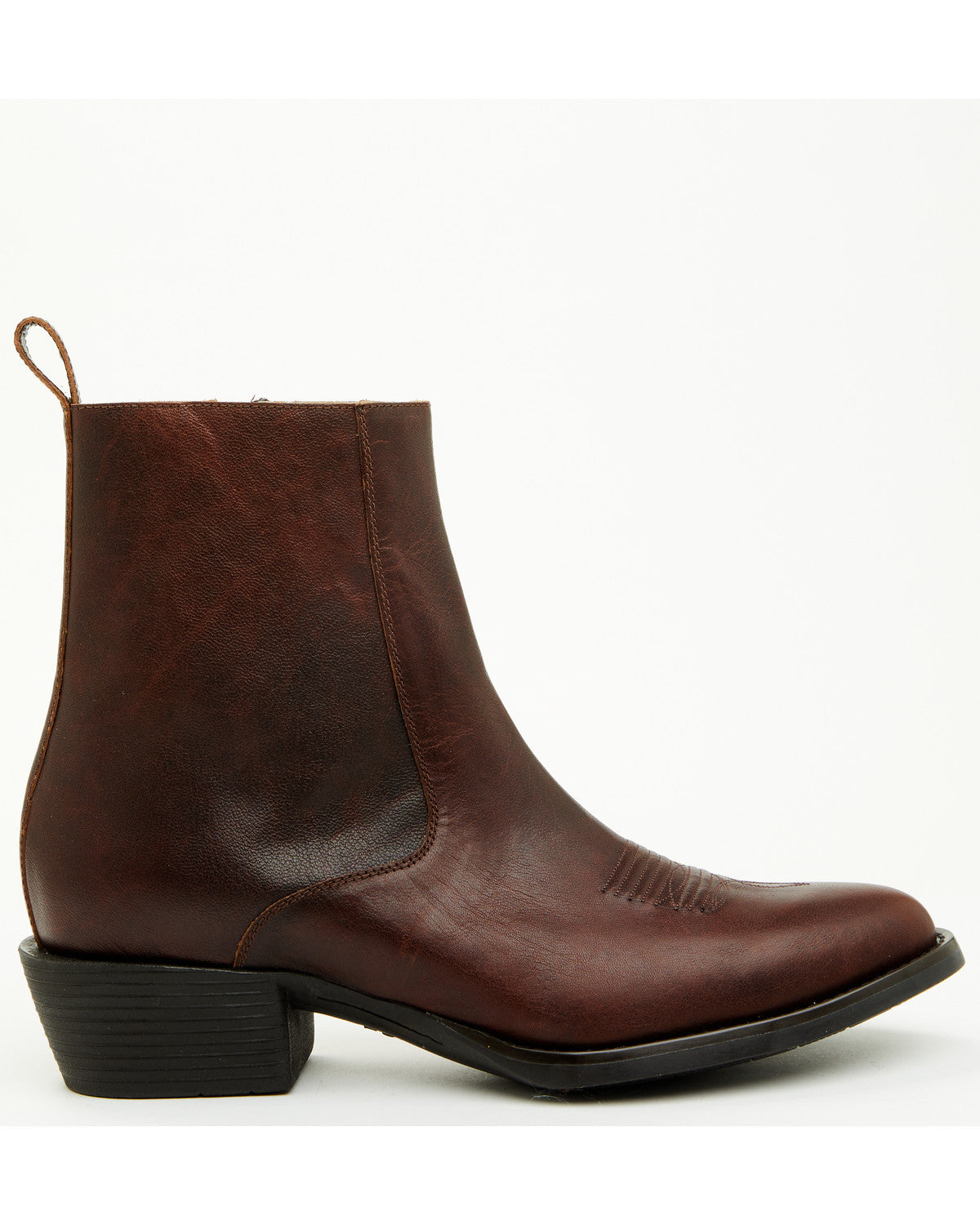 Men's Larsen Western Ankle Boots - Round Toe | Cody James Boots