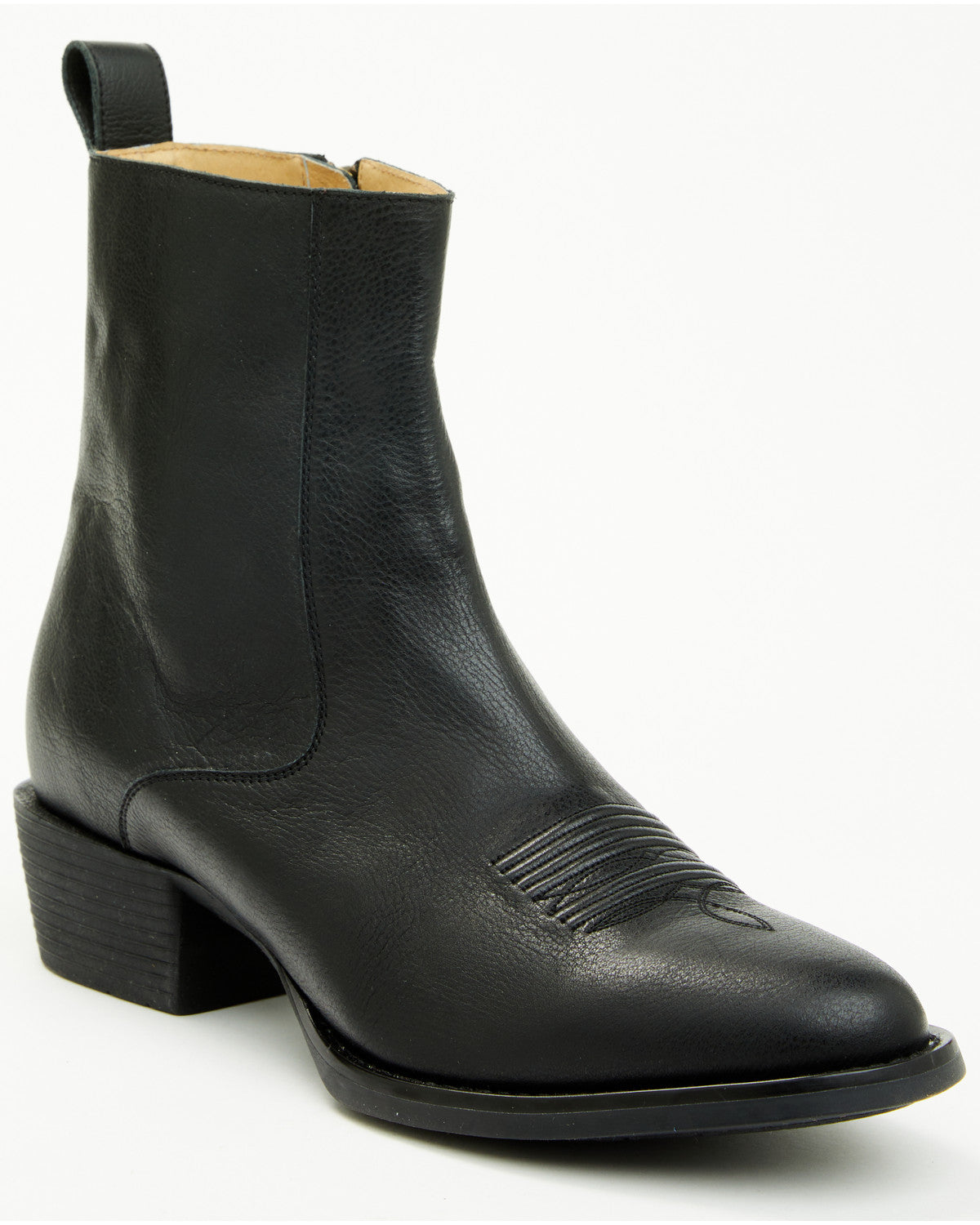 Men's Larsen Western Ankle Boots - Round Toe | Cody James Boots