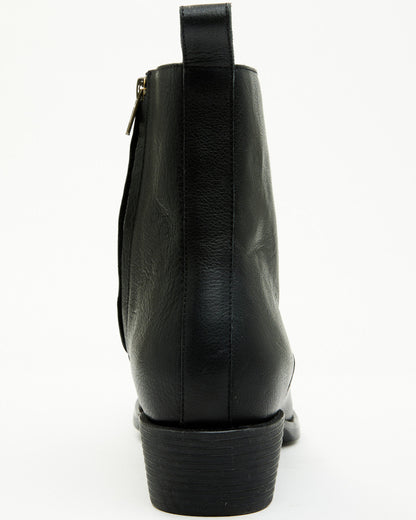 Men's Larsen Western Ankle Boots - Round Toe | Cody James Boots