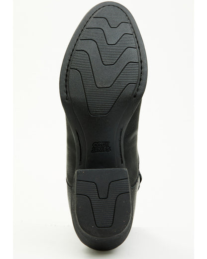 Men's Larsen Western Ankle Boots - Round Toe | Cody James Boots