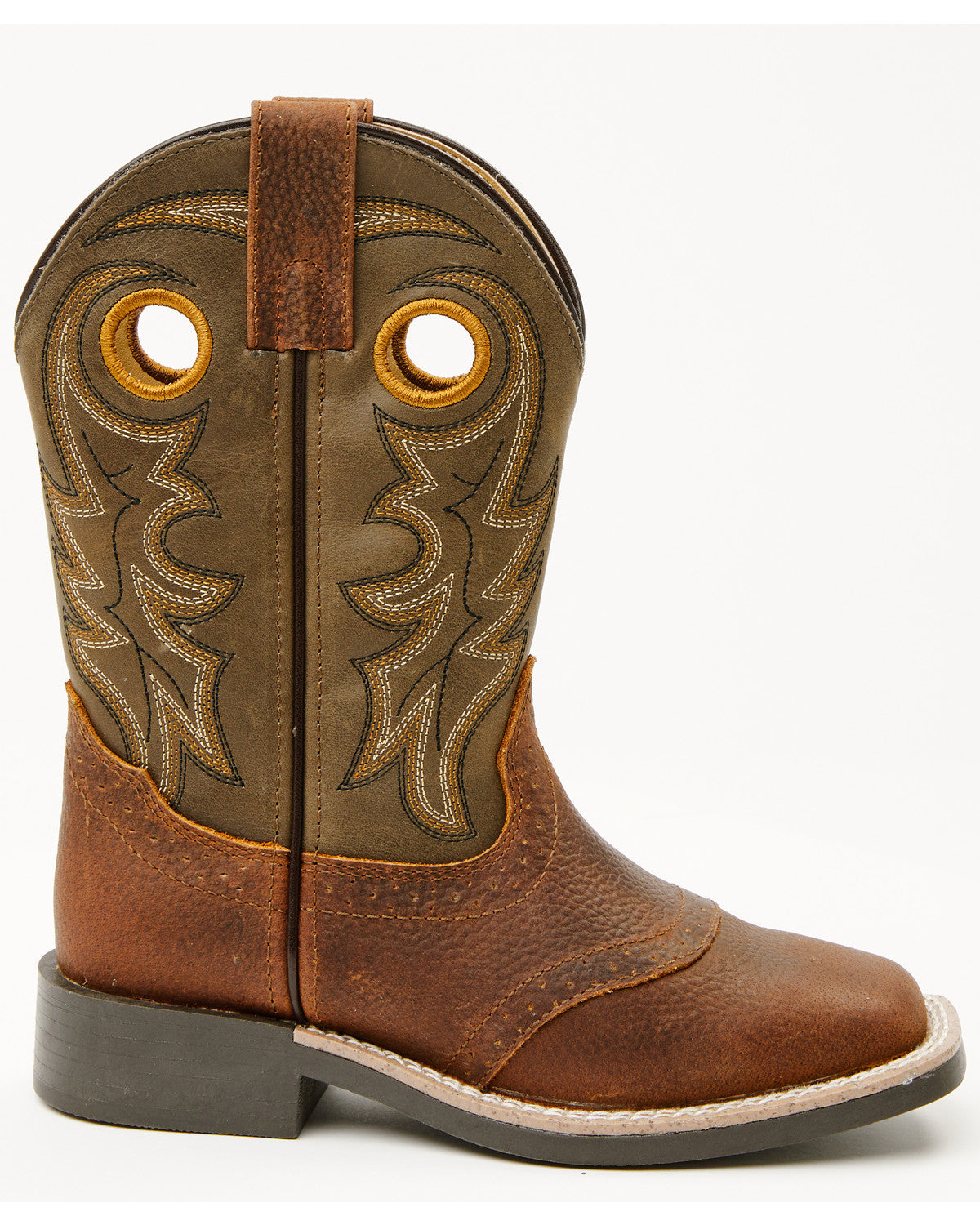 Boys' Buck Western Boots - Broad Square Toe | Cody James Boots