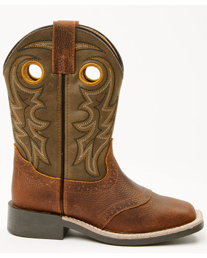 Boys' Buck Western Boots - Broad Square Toe | Cody James Boots