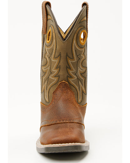 Boys' Buck Western Boots - Broad Square Toe | Cody James Boots