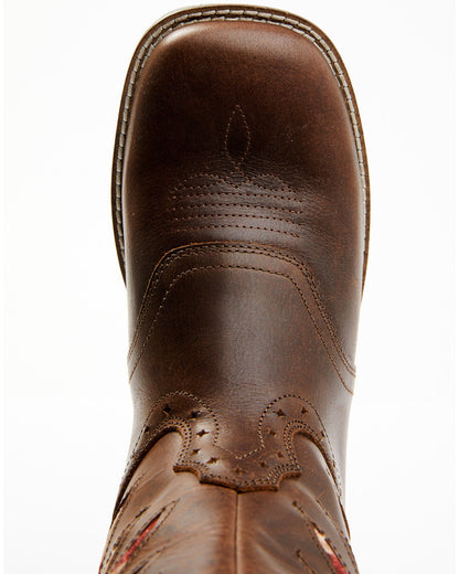 Boys' Ripped Flag Western Boots - Broad Square Toe | Cody James Boots