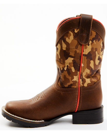 Boys' Camo Western Boots - Square Toe | Cody James Boots|Boys|Sale
