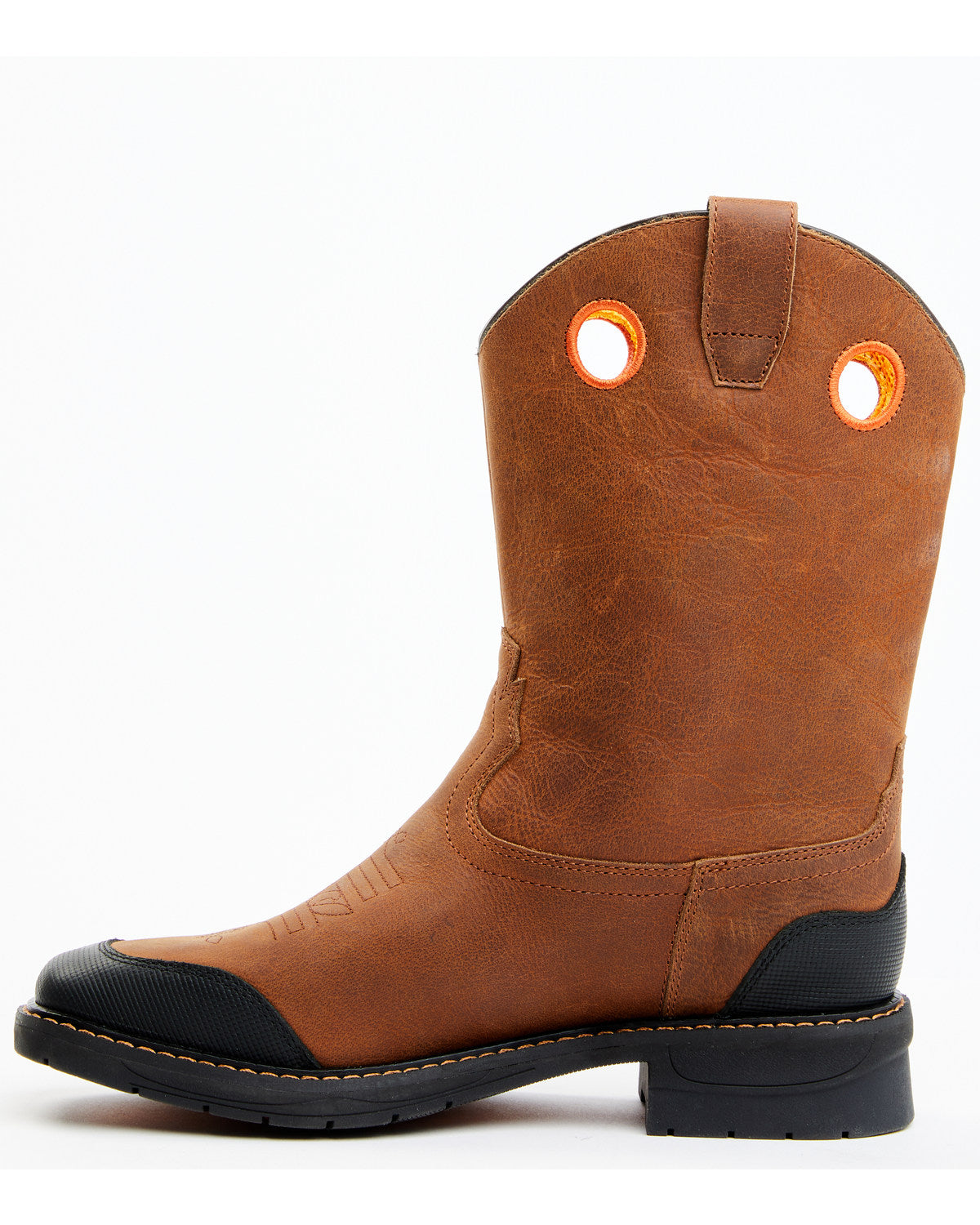 Boys' Skull Work Boots - Broad Square Toe | Cody James Boots|Sale