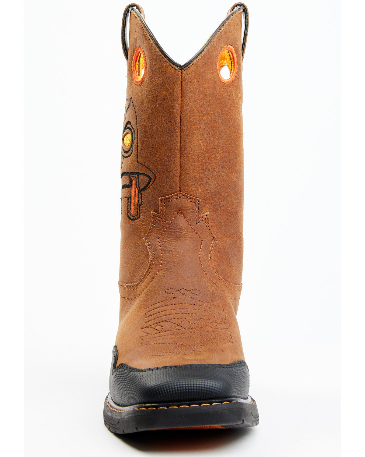 Boys' Skull Work Boots - Broad Square Toe | Cody James Boots|Sale
