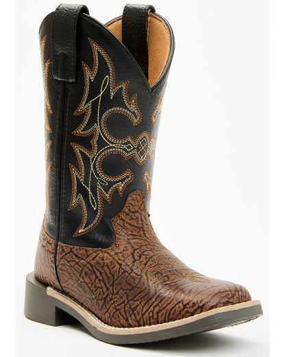 Boys' Rex Western Boots - Broad Square Toe | Cody James Boots