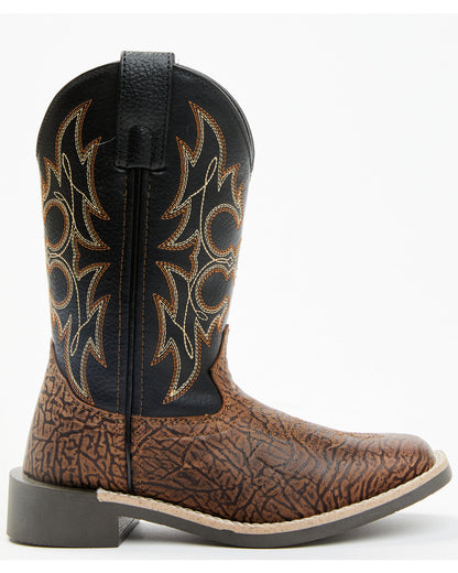 Boys' Rex Western Boots - Broad Square Toe | Cody James Boots