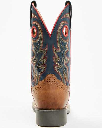 Boys' Bobby Western Boots - Broad Square Toe | Cody James Boots