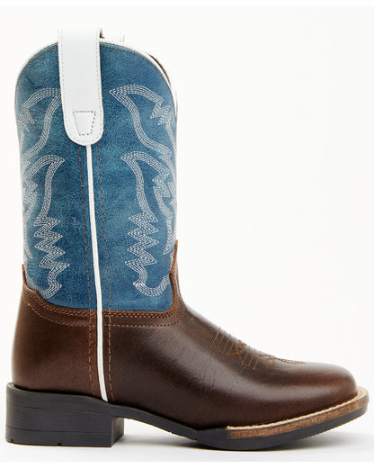 Boys' Walker Western Boots - Broad Square Toe | Cody James Boots|Boys|Sale