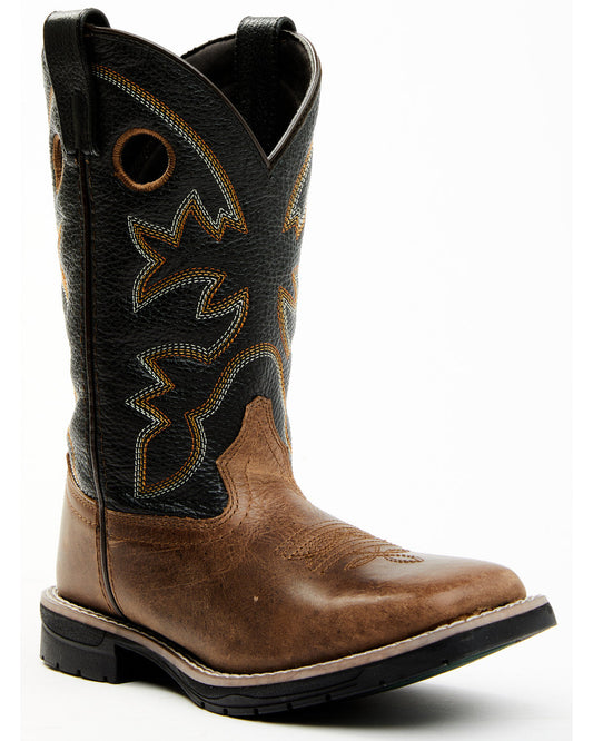 Little Boys' Knox Western Boots - Broad Square Toe | Cody James Boots