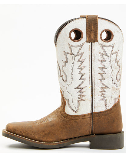 Boys' Luke Western Boots - Broad Square Toe | Cody James Boots