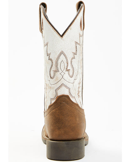 Boys' Luke Western Boots - Broad Square Toe | Cody James Boots