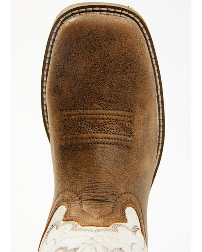 Boys' Luke Western Boots - Broad Square Toe | Cody James Boots