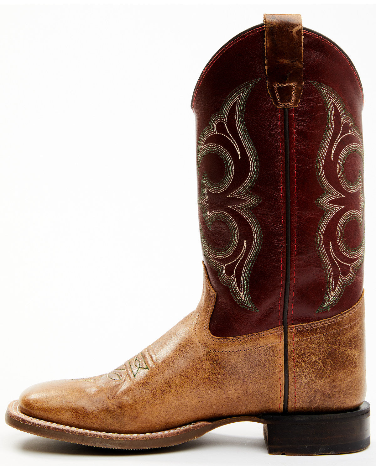 Boys' Ames Tonal Western Boots - Broad Square Toe | Cody James Boots