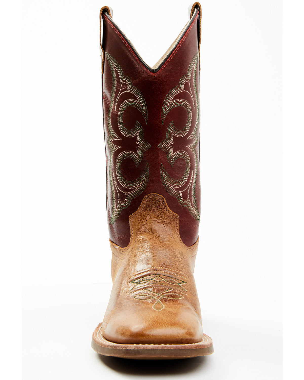 Boys' Ames Tonal Western Boots - Broad Square Toe | Cody James Boots